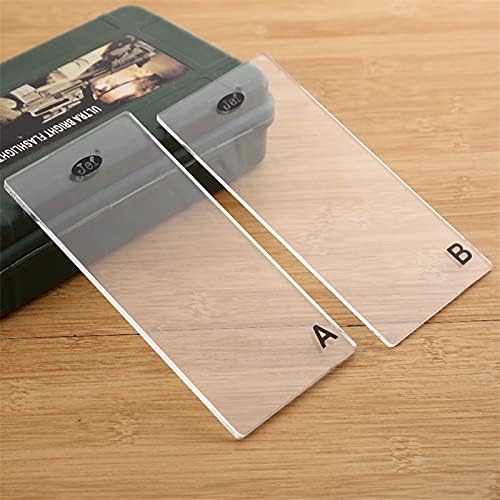 BAOFALI Plastic Shim Die Cutting Machine Accessaries 6 x 3.2inch 1 Pair for Die Cutting and Embossing Machine Accessaries