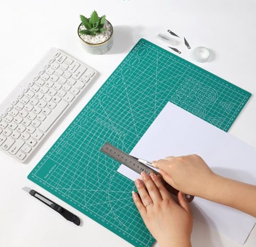 Craft Knife Precision Hobby Knife Kit with 2 Exacto Knife and 20 PCS Exacto Blades for DIY Art Work Cutting, Hobby, Scrapbooking, Stencil (Green)