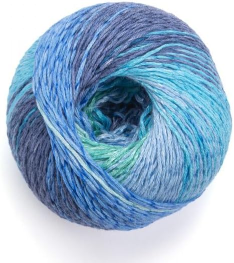 YarnArt Summer Dream Yarn 383 yd Fine Cotton Viscose, 70% Cotton 30% Viscose, Lightweight Knitting Yarn, Crochet Yarn for Summer Tops, Shawls, Cardigans, Baby Clothes & Accessories (4304, Pack of 1)
