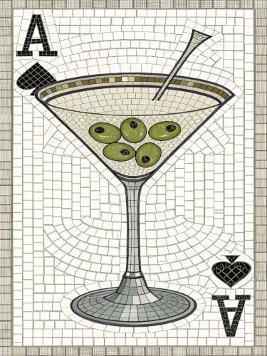 Cocktail Diamond Art Kits for Adults, Diamond Art Painting Kits for Adults