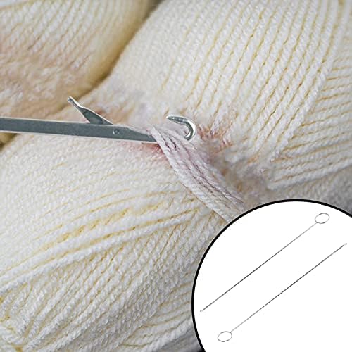4 Pcs Sewing Loop Turner Hook, Needle Hook with Latch, Tongue Crochet Tool