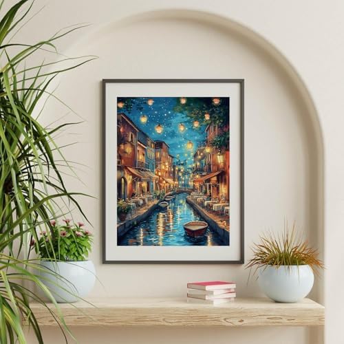 YOLENIX Venice Diamond Art Kits for Adult Diamond Painting Kit for Beginner