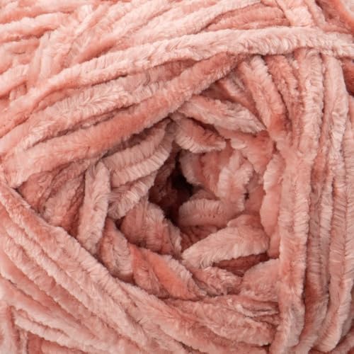 Craft County Bulky 5 Velvet Yarn – Super Soft Polyester Yarn for Blankets, Home Décor, and More!