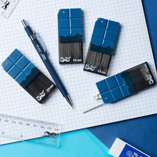 Mr. Pen- 0.5 mm Lead Refills for Mechanical Pencils, 600 pcs (150 per Tube)