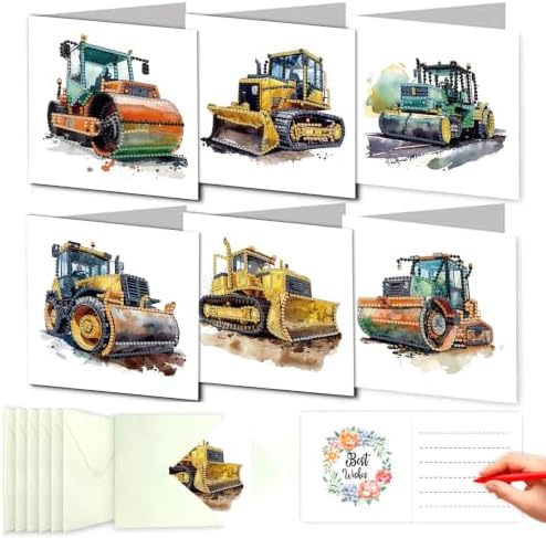 DDGYP DIY Diamond Art Kits for Adults, Greeting Cards for Holiday Birthday