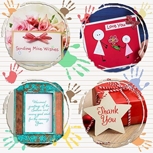 Chinco 4 Sheet Sentiments Rubber Clear Stamps Set for Card Making and DIY Scrapbooking Journaling 2 Acrylic Stamp Blocks with Grid Lines for Valentine Birthday Wedding Wife Husband Anniversary Card