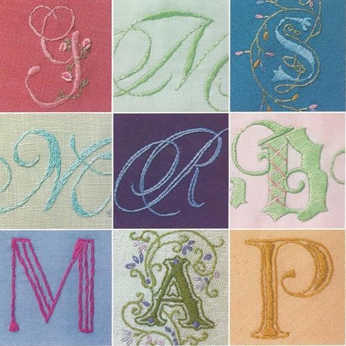 Leisure Arts Embroidered Monograms and More: Book 2