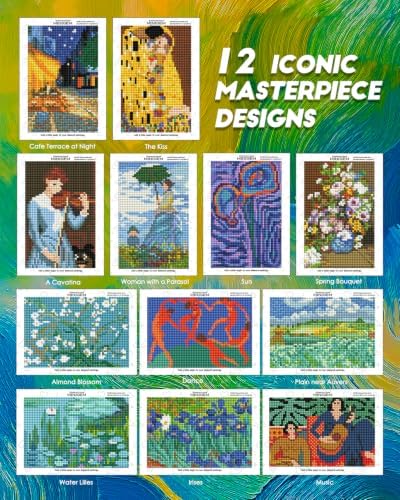 forever young Masterpiece Series Small Diamond Art Kits, 5x7 Inch Canvas