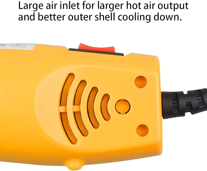 Tomorotec New Power Adjustable Mini Heat Gun, up to 660 F