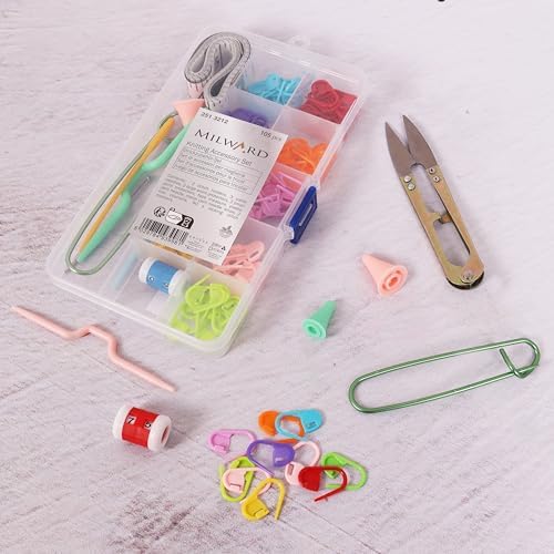 Milward Knitting Accessories, Assorted, 2 x 10 x 19.5cm