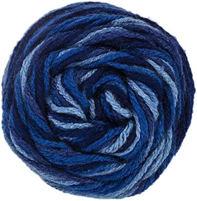 RED HEART With Love Yarn, Deep Blues