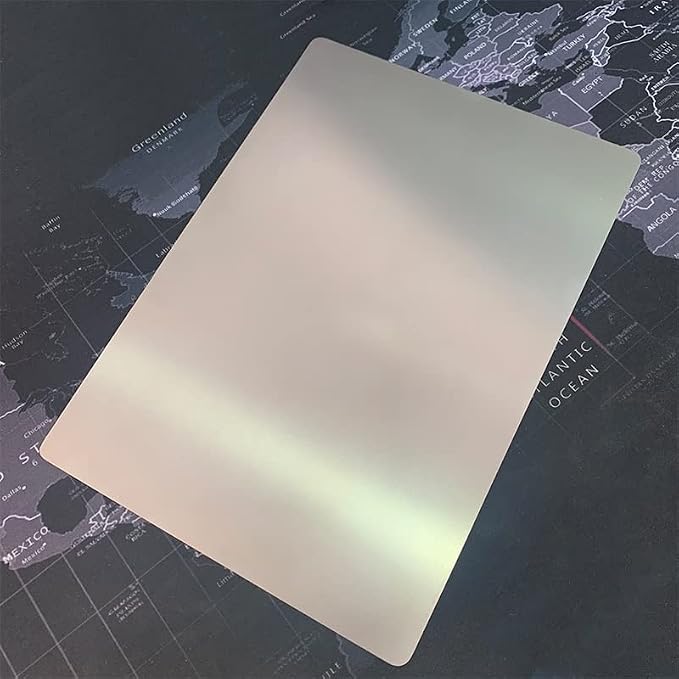 Briartw 3pcs/Set,1 Pair Standard Cutting Pads and 1 Metal Shim for Die Cutting Machine,Clear PC Cutting Plates and Adapter Mat Compatible with All Brands of Chemically Etched Wafer Thin Metal Dies