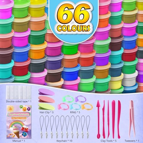 ESSENSON Air Dry Clay, 66 Colors