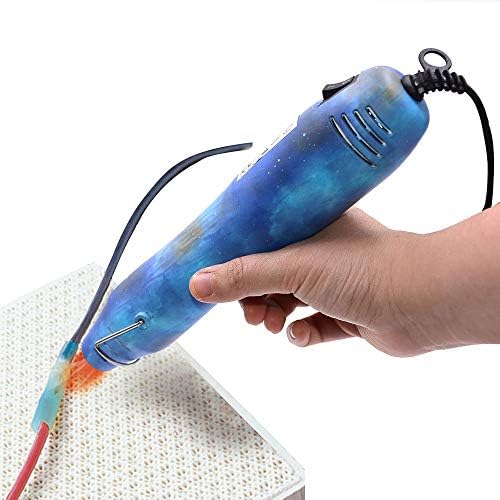 mofa Resin Heat gun,6.6ft Cable 300W Heat Gun for Crafts,Acrylic Paint Dryer Multi-Purpose Electric Heating Nozzle (Blue Mirage)