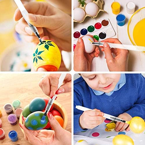 UPINS 12 Piece Water Color Brush Pen Set for Watercolor Paint Markers