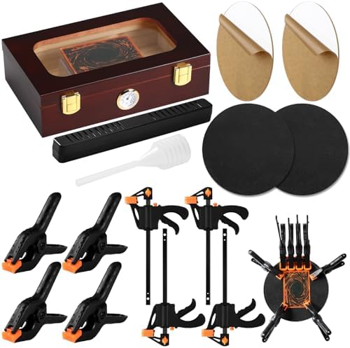 Card Flattening Kit Trading Card Flattening Tool Kit,Reddish-brown,Wooden