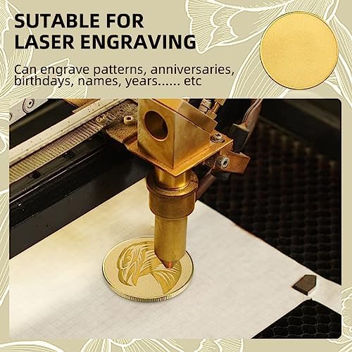 10 Pcs Blank Challenge Coin, Engraving Blanks Coins