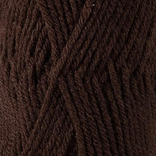 S Sensy Roving-Premium Acrylic&Wool Blend #5 Bulky Yarn Dark Chocolate 131y