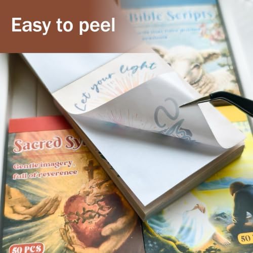 200 Sheets Christian Inspirational Bible Scripture Sticker Book