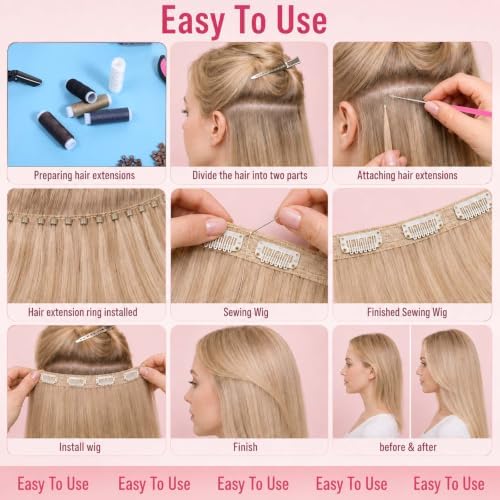 30 Pcs Hair Extension Tools Kit