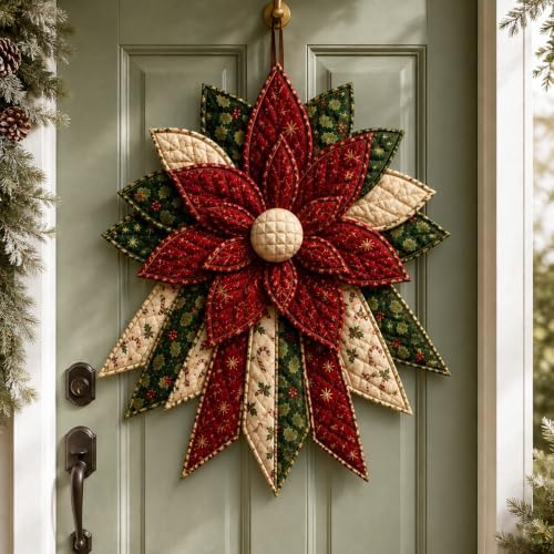 Beginner-Friendly Oversized Christmas Character Quilted Door Hanger