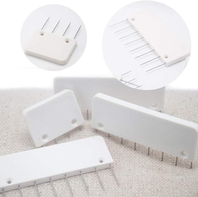 LAMXD Knit Blocking Pins Kit - 25 Pcs Knit Blockers & 100 T-pins Kit for Blocking Mats- Knit Blocking Combs for Blocking Knitting, Crochet, Lace or Needlework Projects, use for Knitting Mat