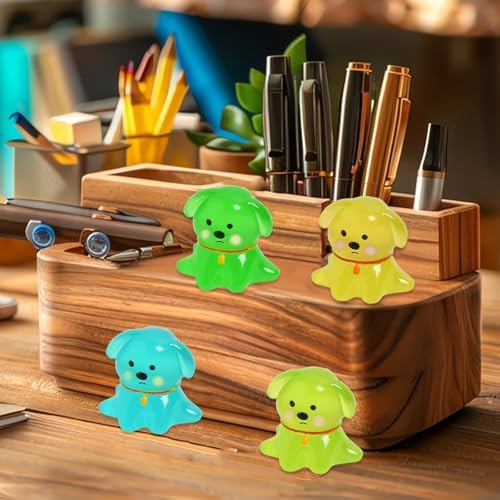 Cute Mini Dog Shape Resin Silicone Molds Micro Dollhouse Animal Epoxy Casting Molds for DIY Resin Fairy Garden Miniatures Landscape Tiny Things Crafts Decor(Style 2)