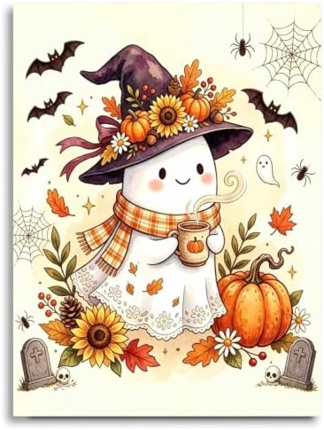 SUHEFAFA Ghost Diamond Painting Kit for Adults 12×16 inch
