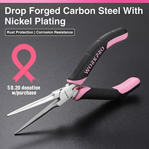 WORKPRO 6-Piece Mini Pliers Set