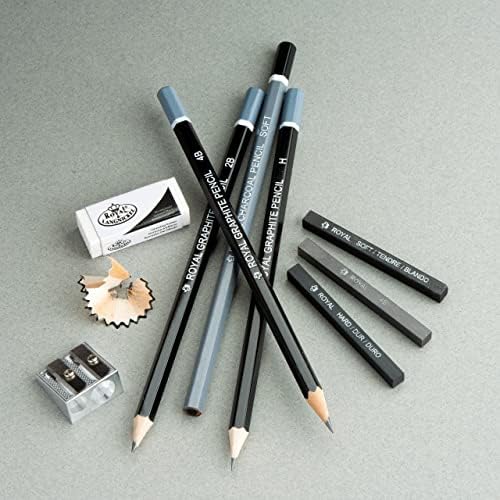 Royal & Langnickel RART-200 Essentials Sketching Pencil Set, 21-Piece