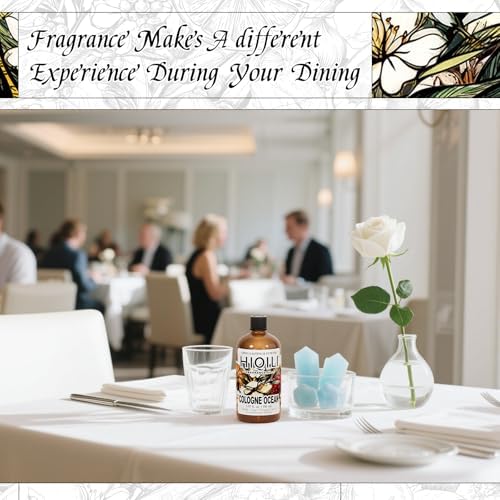 HIQILI Cologne Ocean Fragrance Oil for Diffuser,Bath Bomb&Candle Craft