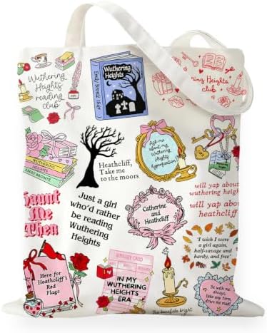 Canvas Tote Bag Gifts for Women Music Dance Sewing Lovers, Double-Sided Print Bags