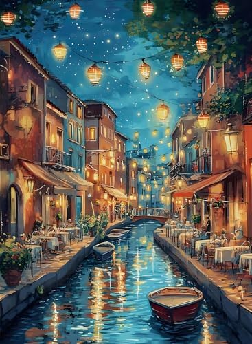YOLENIX Venice Diamond Art Kits for Adult Diamond Painting Kit for Beginner