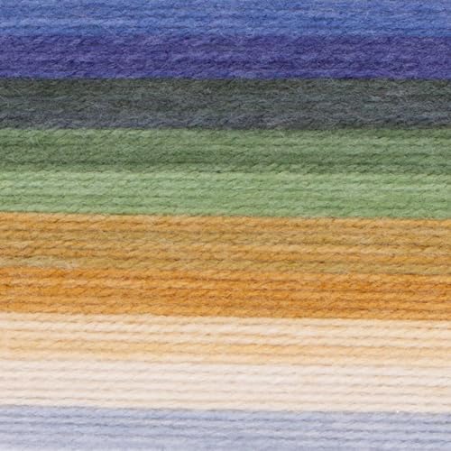 Lion Brand Yarn, Mandala DK Crochet Yarn, Loch Ness, Multicolor, 1 Pack