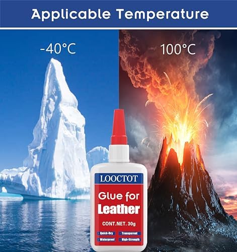 30g Leather Glue,Super Instant Glue for Purses Sofas Furniture Leathercraft
