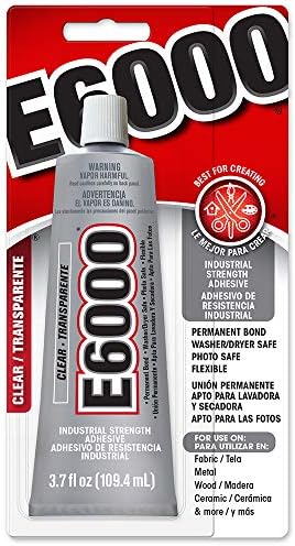 E6000 230010 Craft Adhesive, 3.7 Fluid Ounces, clear