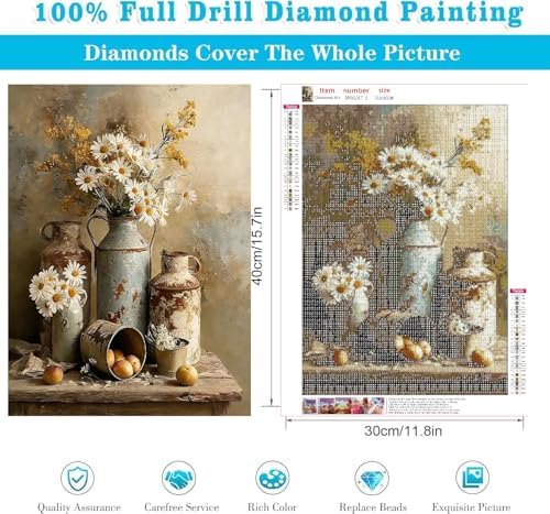 Square Diamond Art Kits for Adults Cute Diamond Painting Kit for Beginner