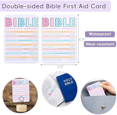 XKDOUS 40 Bible Study Kit, Journaling Supplies for Women with Case, Beige