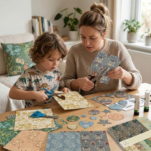 Vintage Flowers Scrapbook Paper Pad, 24 Sheets 6in Double Sided Aesthetic Patterned Origami for Journaling Collage Materials Cardstock Decor Gifts Crafts DIY Wrapping Folded Photo Album