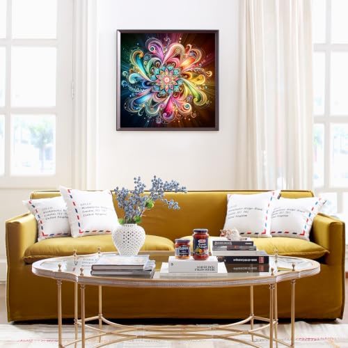 Vesmiral Mandala Diamond Art Kits for Adults 12x12inch