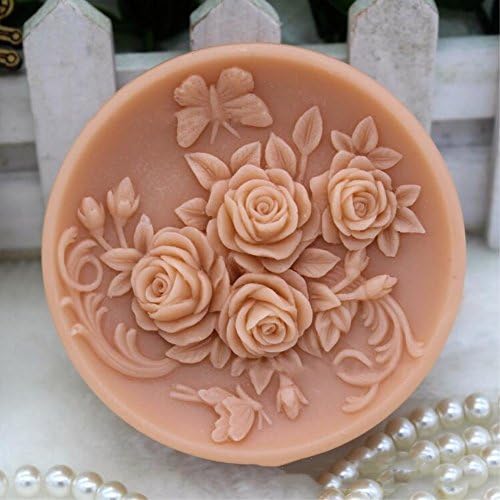 Silicone Mold for Soap Flowers Handmade Soap Mold Craft Molds Flower Soap Molds (F4-14354)