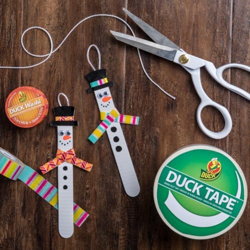 Duck Brand Color Duct Tape, 1.88 Inches x 15 Yards, 6-Roll, Neon Pink (1265016_C)