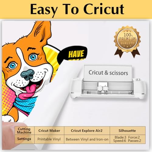 TransOurDream Heat Transfer Paper for Dark Fabric (50 Sheets, 8.5x11) Printable Heat Transfer Vinyl for T-Shirts Iron on Transfers for Inkjet Printer