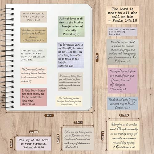 Bible Verse Stickers, Vintage Christian Quotes (180 PCS Unique (Full Set))