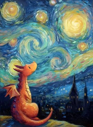 Starry Sky Diamond Art Kits for Adult Diamond Painting Kit for Beginner