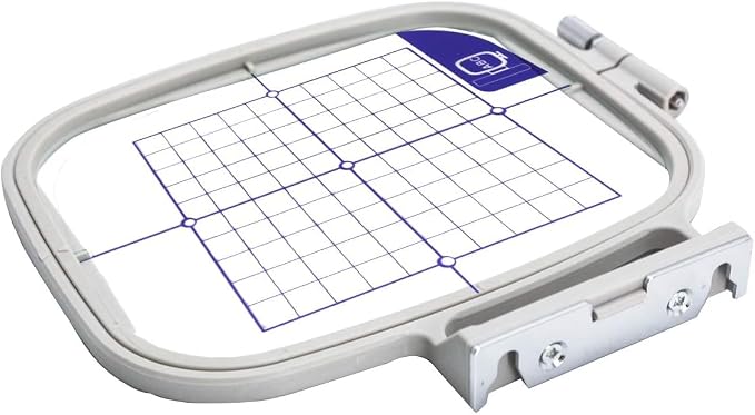 Sew Tech Embroidery Hoop for Brother, 4x4in 100x100mm SA443 EF83 Frame | Fits PE900 SE2000 PE800 PE780D PE770 PE700 SE2100 SE1950 SE1900 NS1250E NS2850D Brother; Baby Lock Bloom Accord Ellure