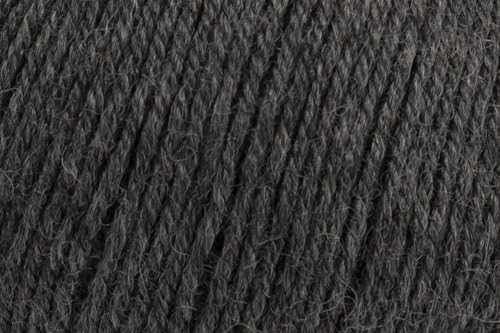 100% Baby Alpaca Yarn for Knitting & Crocheting - Set of 3 Skeins of Premium Yarn DK - Lightweight, Hypoallergenic & Thermal Peru Made - Ideal for Delicate Projects (N042 - Anthracite Grey)