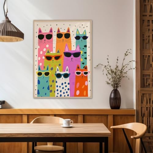 Benjenes Cat Diamond Art Kit for Adults