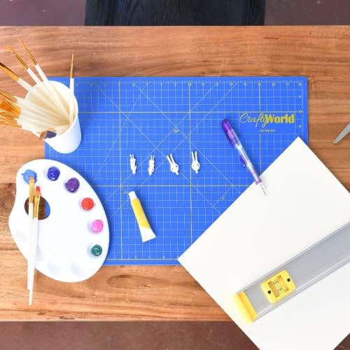 12 x 18 Cutting Mat for Sewing, Self Healing Double Sided Quilting Crafts Mat - Fabric Cutting Mat - Non Slip surface - Rotary Cutting Board