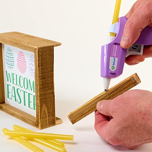 AdTech Premium Mini Hot Glue Gun - Lavender Craft Tool for Scrapbooking, Home Decor, DIY Crafts